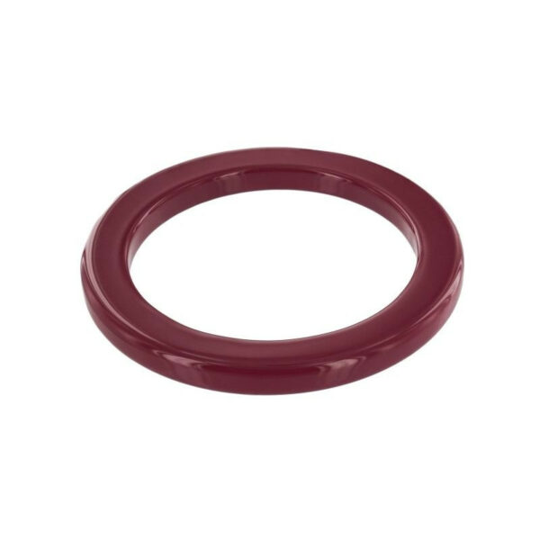 Bracelet rond rouge bordeaux