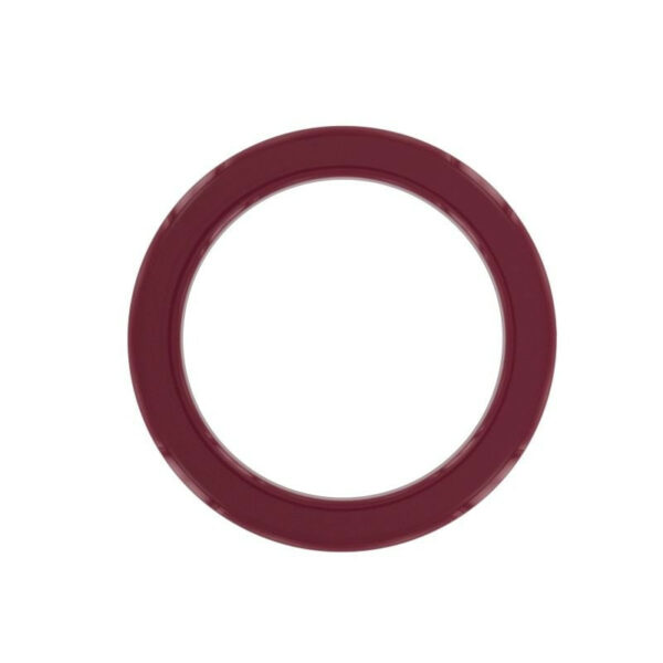 Bracelet rond rouge bordeaux – Image 2